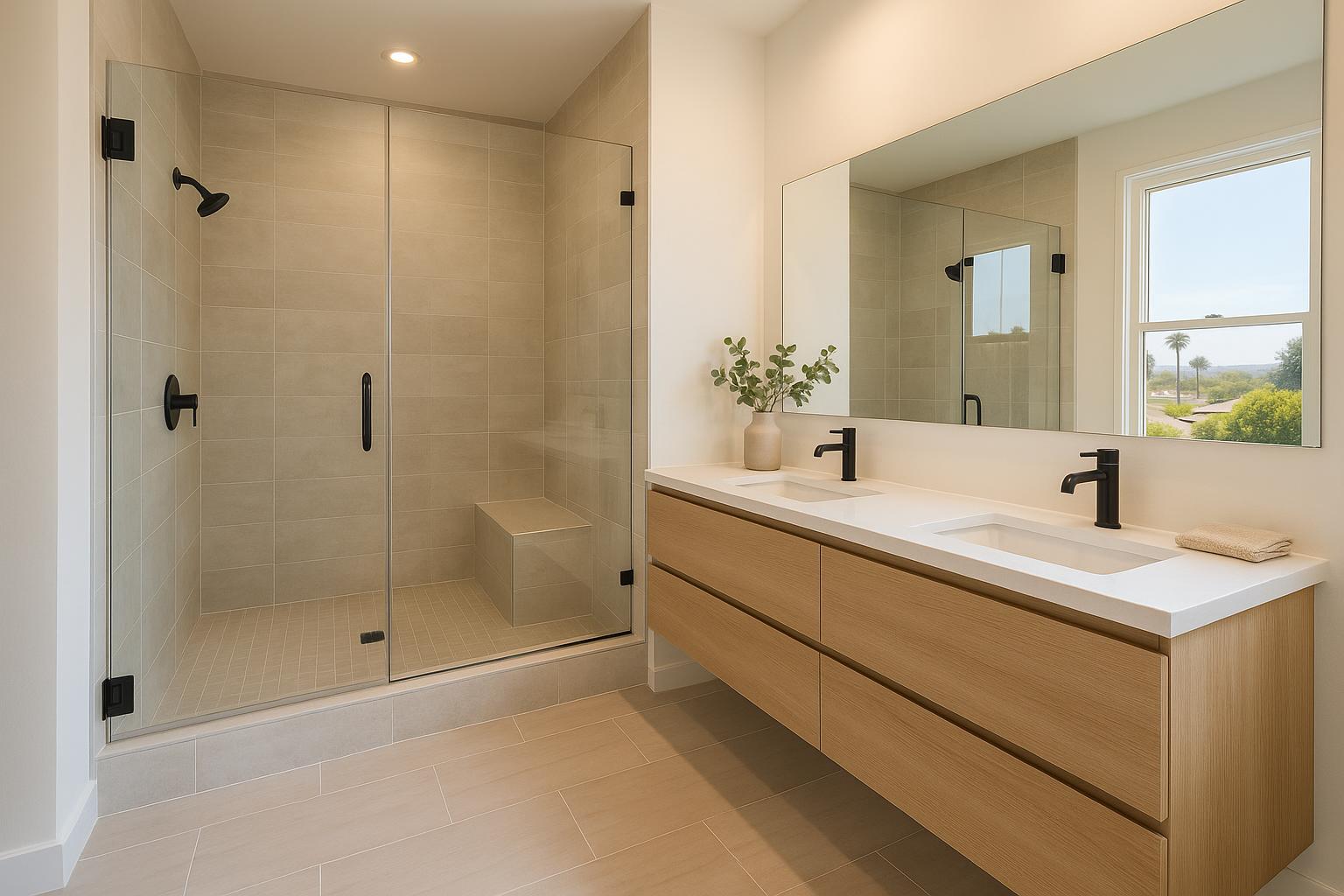 Bathroom Renovation service by Blue Building Contractors